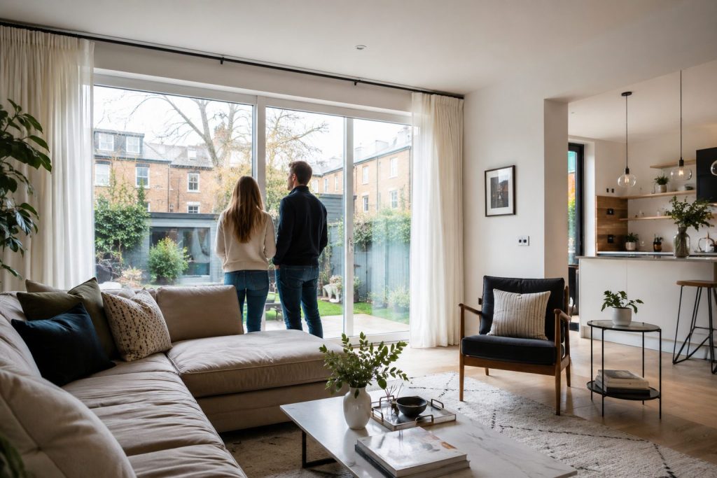 Are property prices falling in the UK housing market in 2026