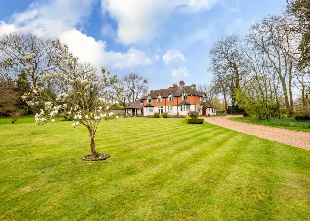 Outdoors area at Woodrow, Amersham.